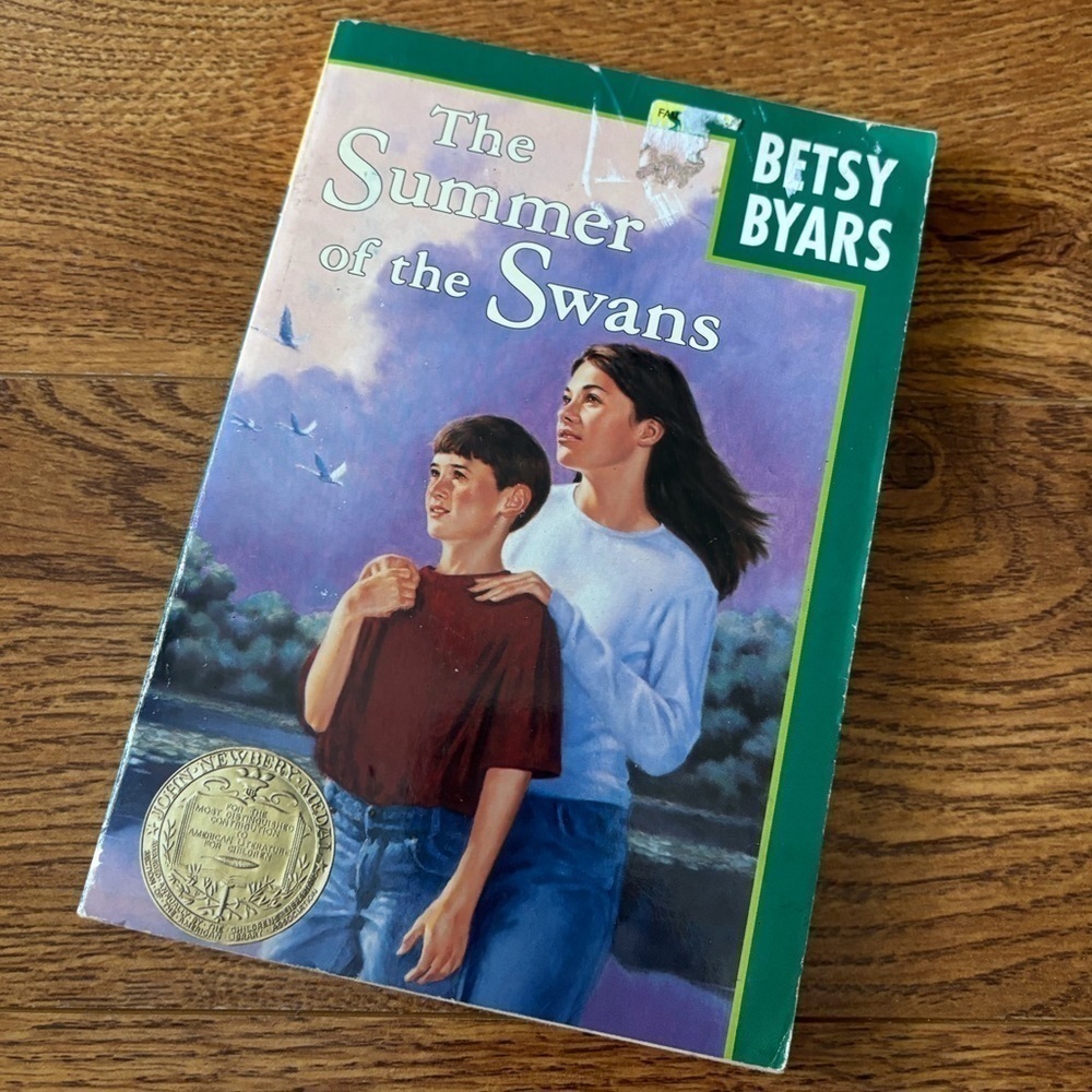 The Summer of the Swans by: Betsy Byars paperback book